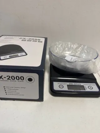 Báscula digital de cocina con bol