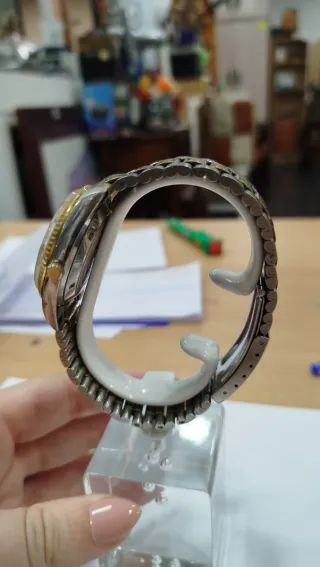 Reloj Ricoh Automático Dorado y Plateado