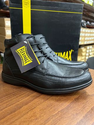 Botín Fleximax Hombre Talla 41 Negro