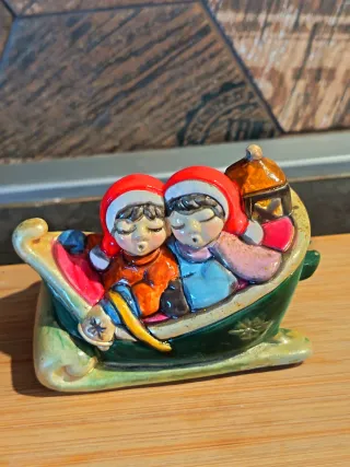 Set 6 Slitte Natalizie Decorative