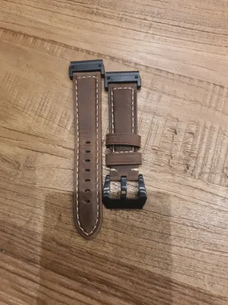 Correa Garmin 26mm Marrón y Negra