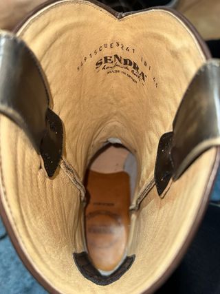 Botas Sendra Piel Serpiente Beige/Marrón