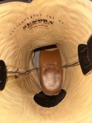 Botas Sendra Piel Serpiente Beige/Marrón