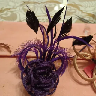 2 Tocado Pelo Fiesta/Boda