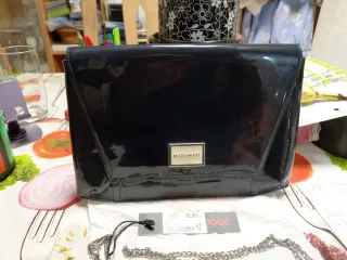 Bolso MARIAMADE Negro Charol
