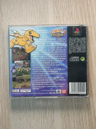 Digimon World PS1 - Black Label Ita - Bandai