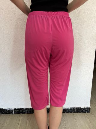 Pantalones anchos fucsia XL - XXL
