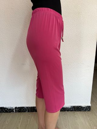 Pantalones anchos fucsia XL - XXL