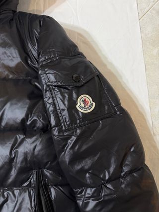 Giubbotto Moncler Nero Taglia L