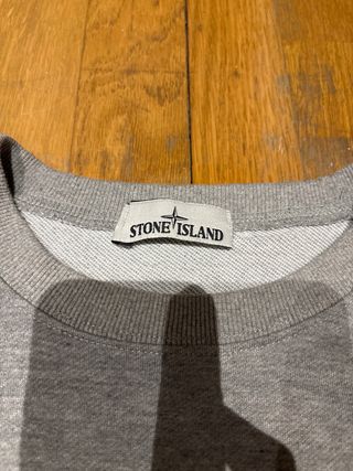 Sudadera Stone Island Gris