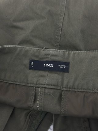 Minifalda MNG Verde Oliva