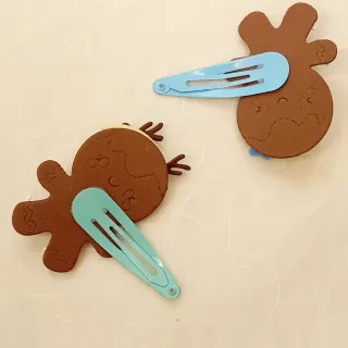 Fermagli omino pandizenzero natalizi