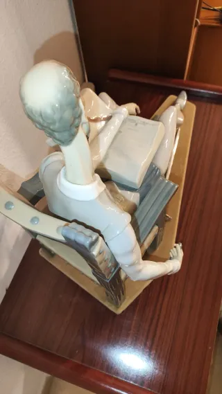 Escultura Cervantes by: Lladró