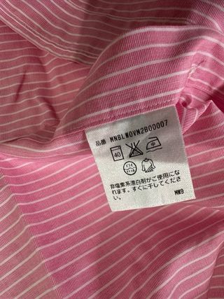 Camicetta Polo Ralph Lauren a righe rosa