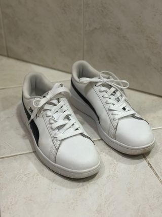 Zapatillas Puma Smash V2 L Blancas