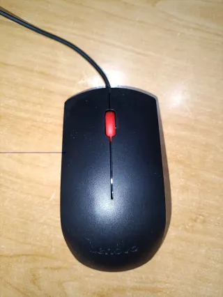 Ratón Lenovo con cable
