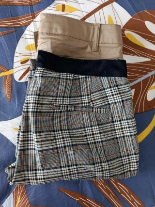 Lote 2 pantalones Zara y Mango