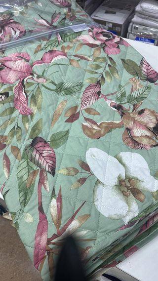 Trapuntino Riviera Matrimoniale Quilt Hibis