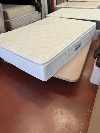 Base y colchón Flex Doble Carcasa 150x200