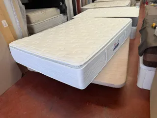 Base y colchón Flex Doble Carcasa 150x200