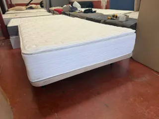 Base y colchón Flex Doble Carcasa 150x200