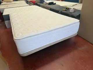 Base y colchón Flex Doble Carcasa 150x200