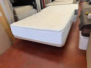 Base y colchón Flex Doble Carcasa 150x200