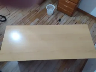 Mesa de estudio 138x58x74.5 cm con cajón