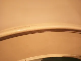 Espejo Italiano Grande Beige-salmon. Negociable