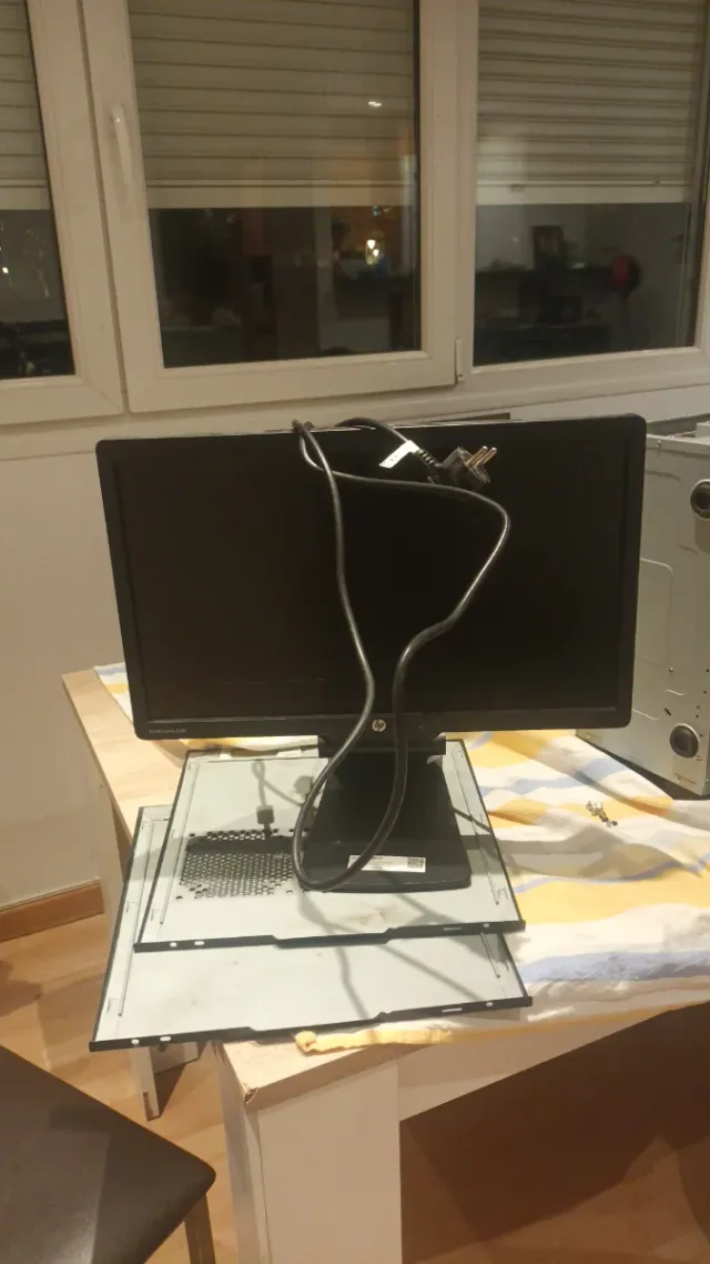 Monitor HP Negro/Gris