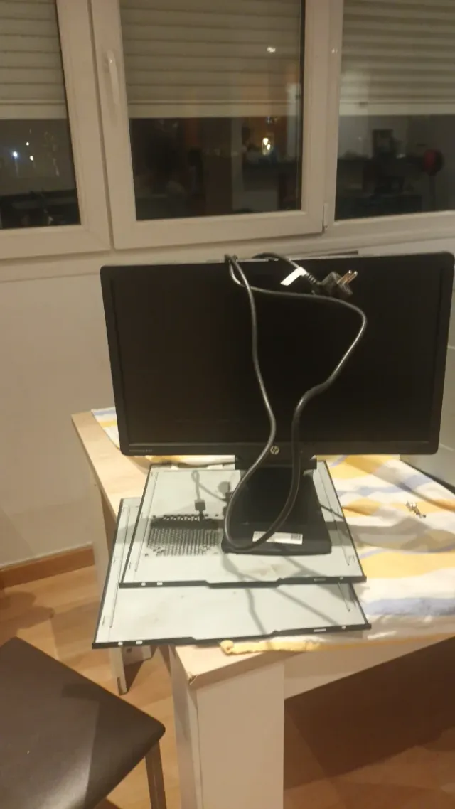 Monitor HP Negro/Gris