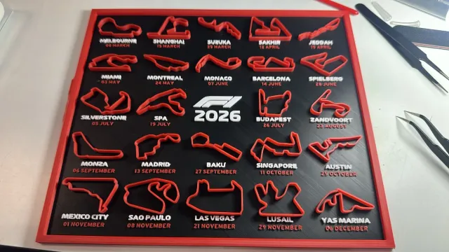 Calendario F1 2026