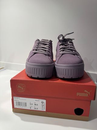 Zapatillas Puma Moradas Talla 38