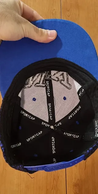 Gorra New York original, visera plana.