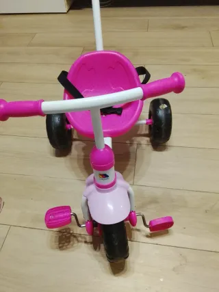 Triciclo para niña rosa 1-3 años
