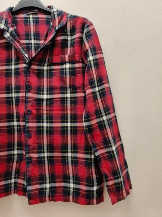 Camicia a quadri 100% cotone taglia S/M