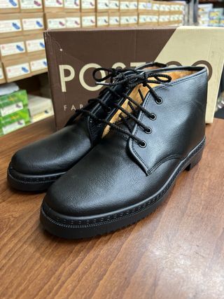 Botín Postigo Negro Hombre