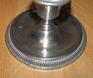 Lote 4 candelabros porta velas mitología china