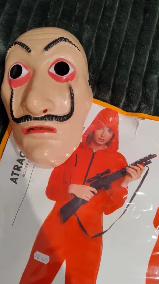 Disfraz unisex El Juego del Calamar L + Máscara