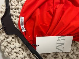 Vestido Zara Rojo Talla S