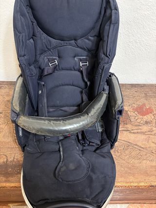 Carrito Bebécar Clásico con sillita para el coche