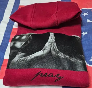 Sudadera Vans Roja con Estampado