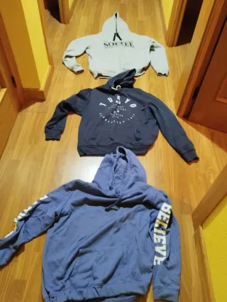 Lote 3 Sudaderas