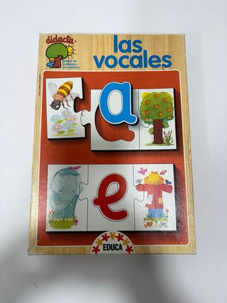 Puzzle Las Vocales