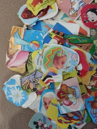 Colección cromos antiguos