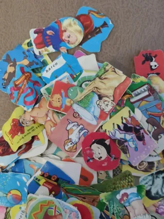 Colección cromos antiguos