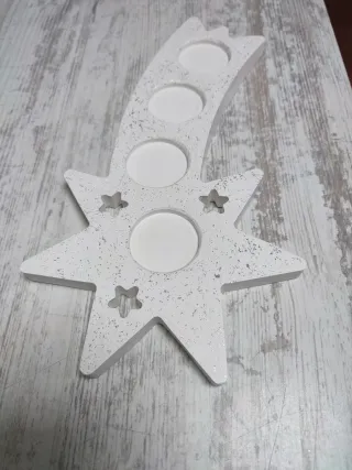 Portacandele Avvento Stella