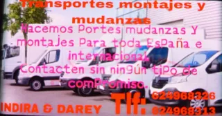 Transportes,montajes y mudanzas.