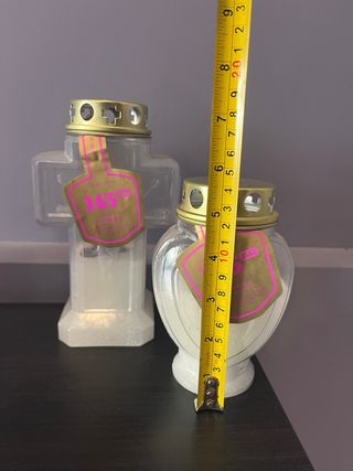 Coppia candele elettriche cimitero  365 giorni