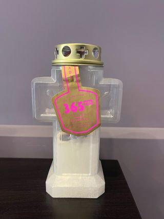 Coppia candele elettriche cimitero  365 giorni